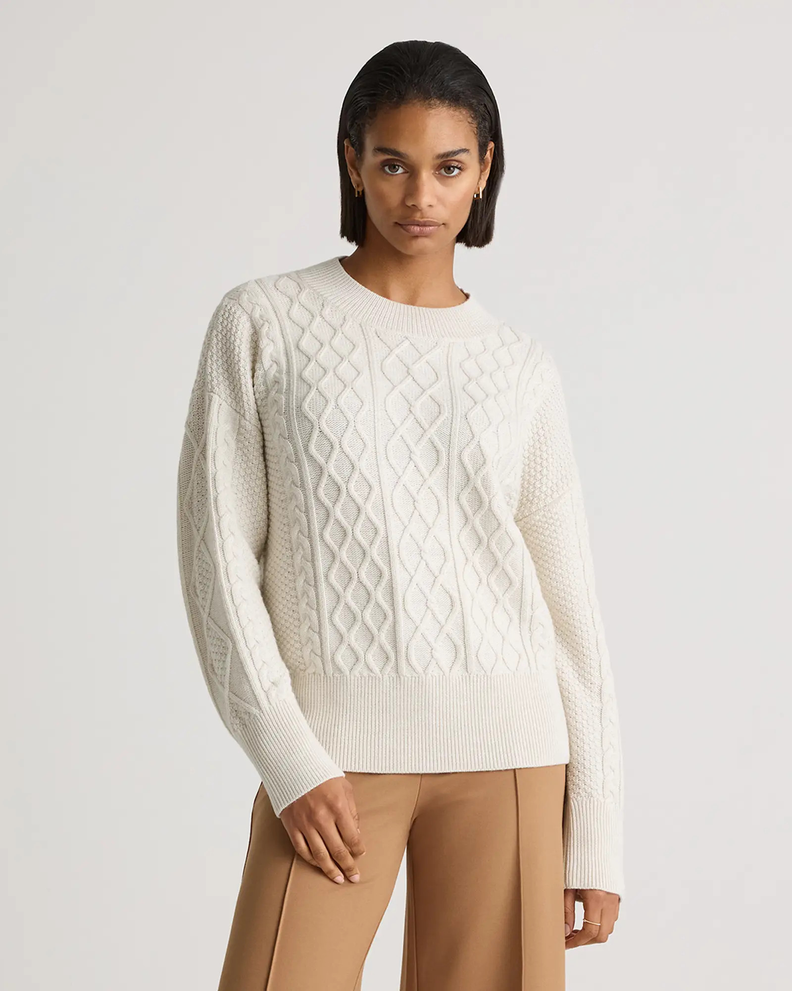 Australian Merino Wool Cable Sweater | Quince