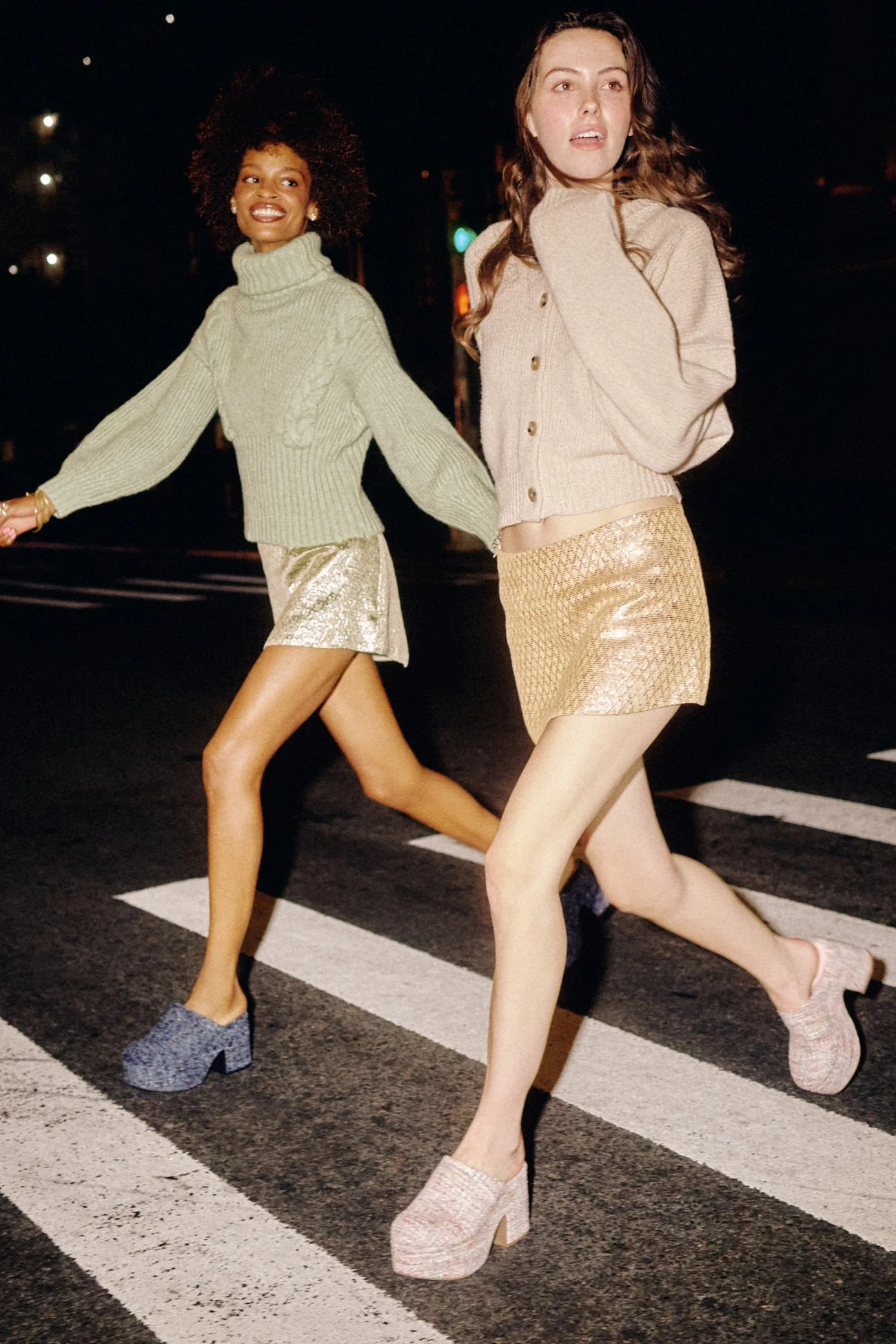 Miso Platform Clog In Tulip Velvet | Larroude