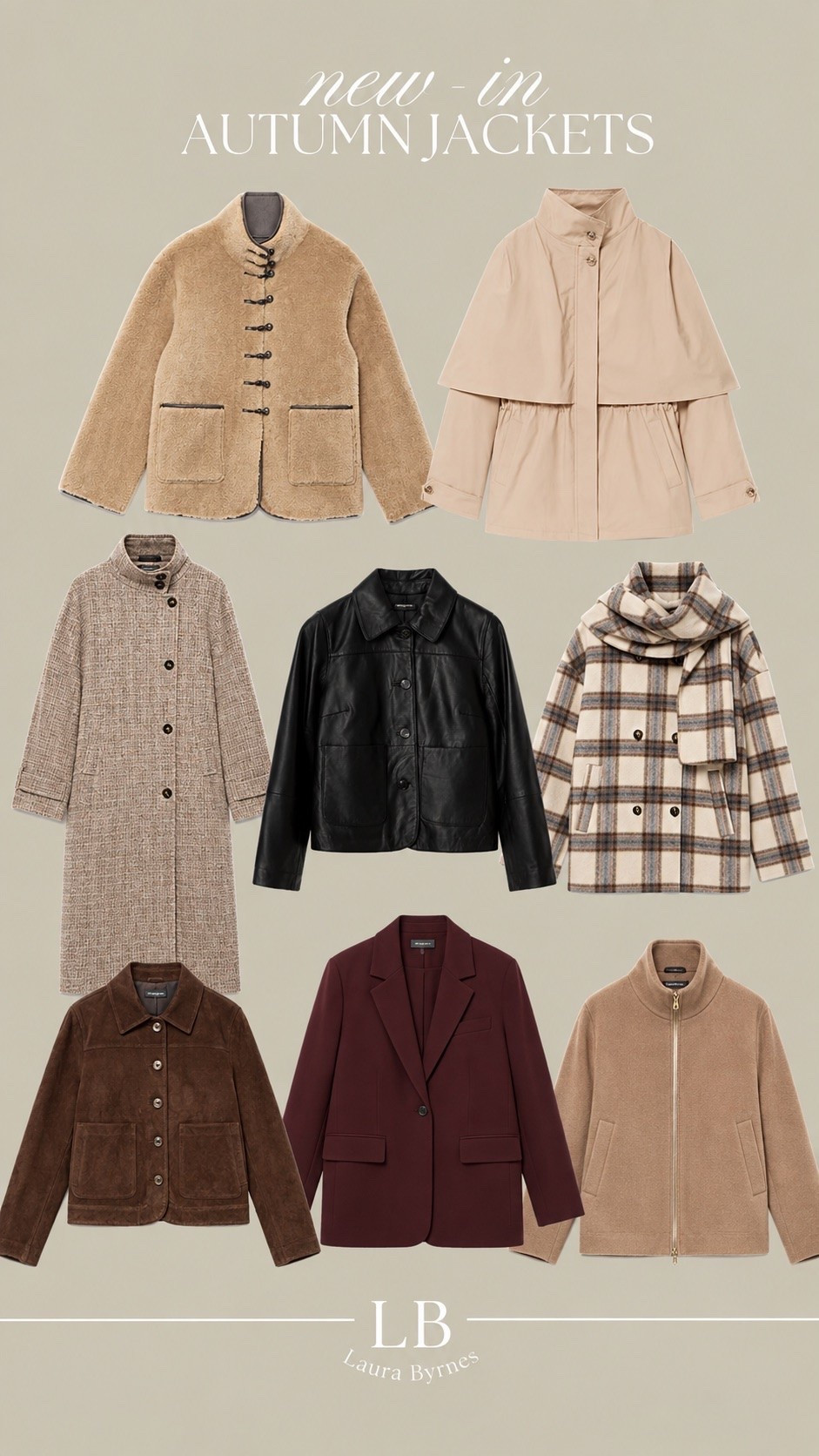 AUTUMN JACKETS 🍂 code LAURABYRNES15 for discount at @mintvelvet - ends 29th Sept