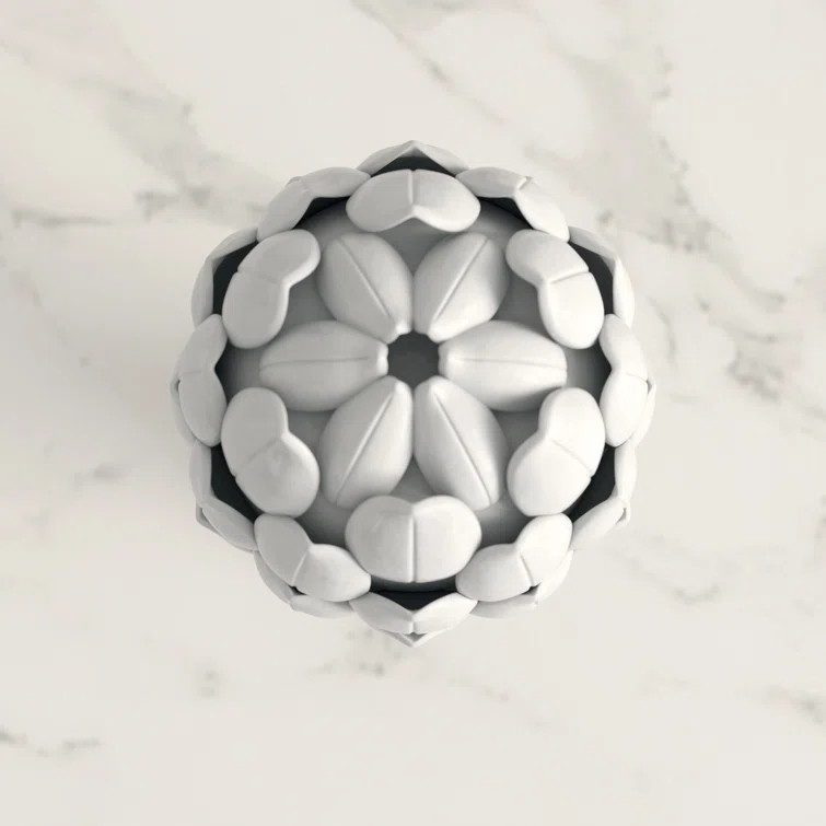 Arnold White Ceramic Artichoke Statuette | Wayfair North America