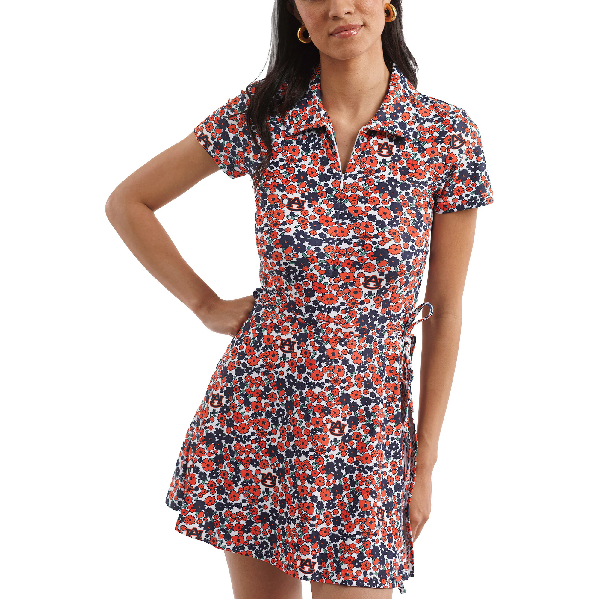 Auburn Tigers Smith & Quinn Women's Tailgate Collection Ivy Dress - Orange | Fanatics
