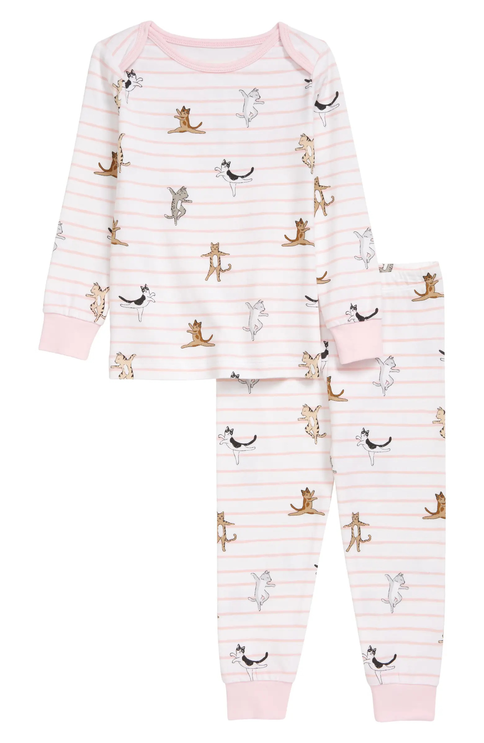 BedHead Pajamas Boo Boo Fitted Stretch Organic Cotton Two-Piece Pajamas | Nordstrom | Nordstrom