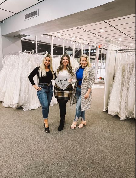 She did it! She found the dress that will
mark the best day of her life ❤️ There is nothing like marrying your best friend. And I’m so honored to stand by you on your special day!
.
.
Every piece I’m wearing is a heavy staple in my closet for any seasonal transition! All linked! 

#LTKFind #LTKwedding #LTKstyletip