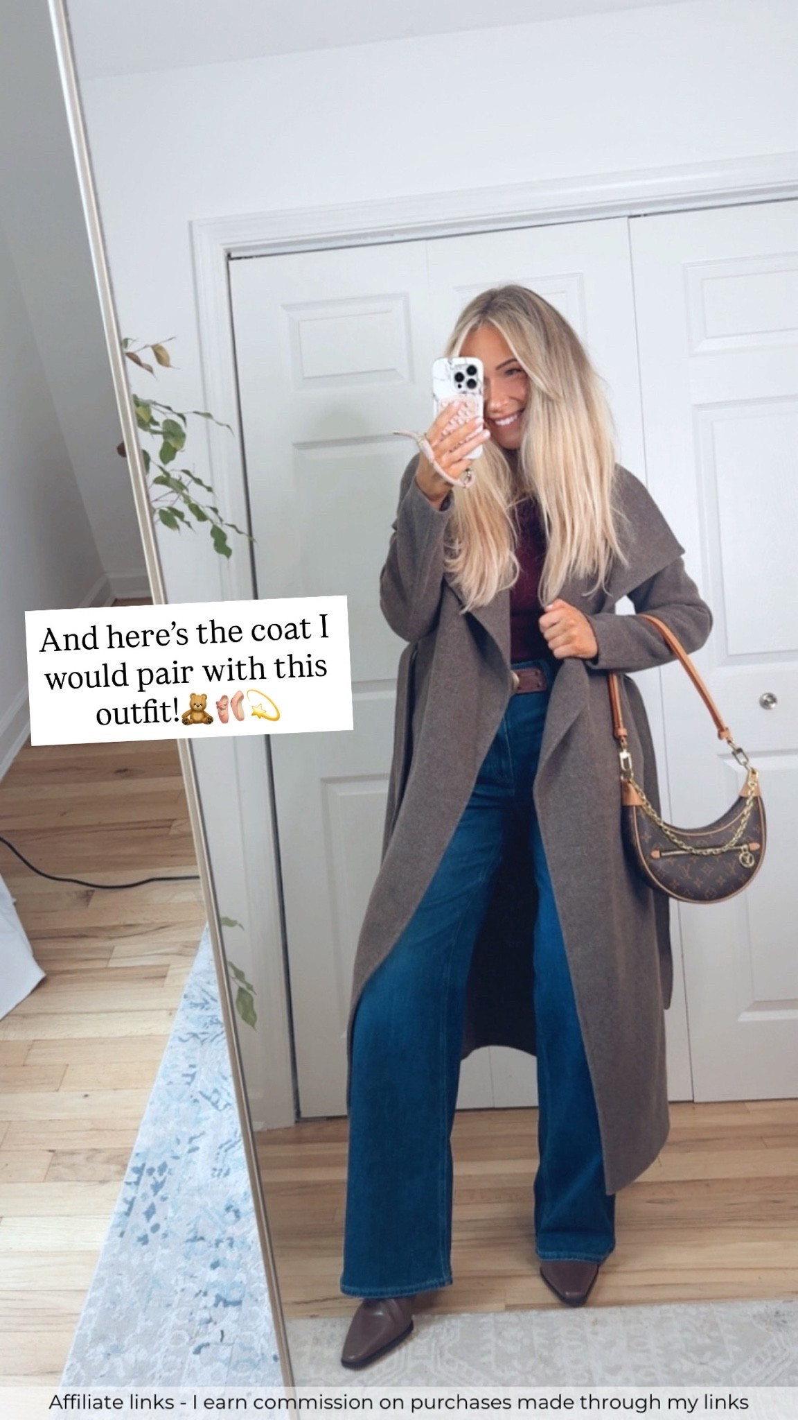 Affiliate links - I earn commission on purchases made through my links

Brown coat
Quince wool coat
Fall jacket