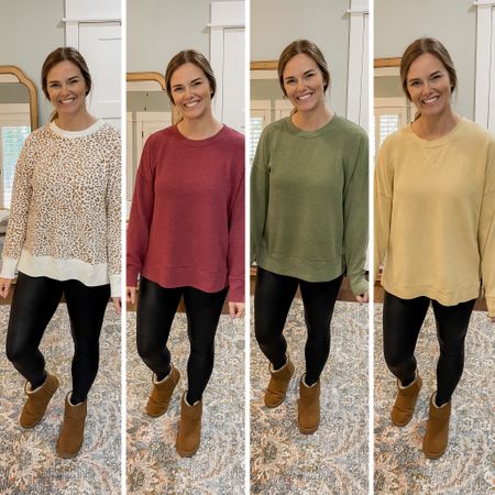 Check out this Walmart sweatshirt you need in EVERY color! I love an everyday casual mom outfit! The sweatshirt, leggings, and boots are all from Walmart!😍

@walmart @walmartfashion #walmartpartner #walmart #walmartfinds #casualoutfit 

#LTKfit #LTKunder50 #LTKstyletip