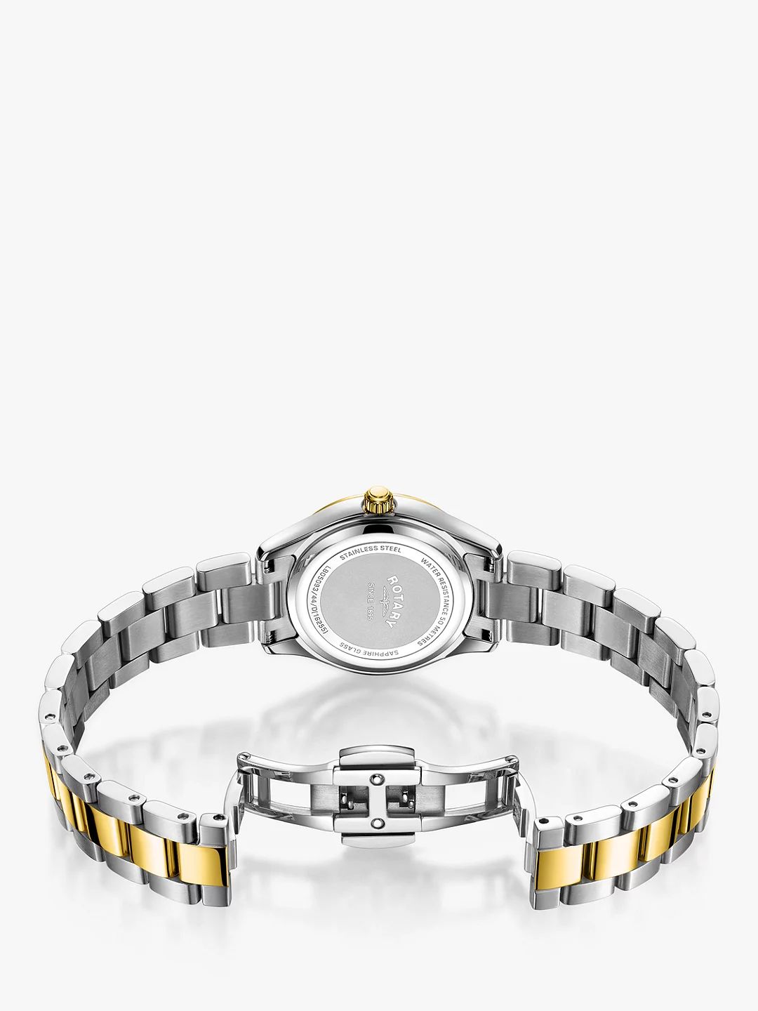Rotary LB05093/44/D Women's Oxford Diamond Bracelet Strap Watch, Multi | John Lewis (UK)