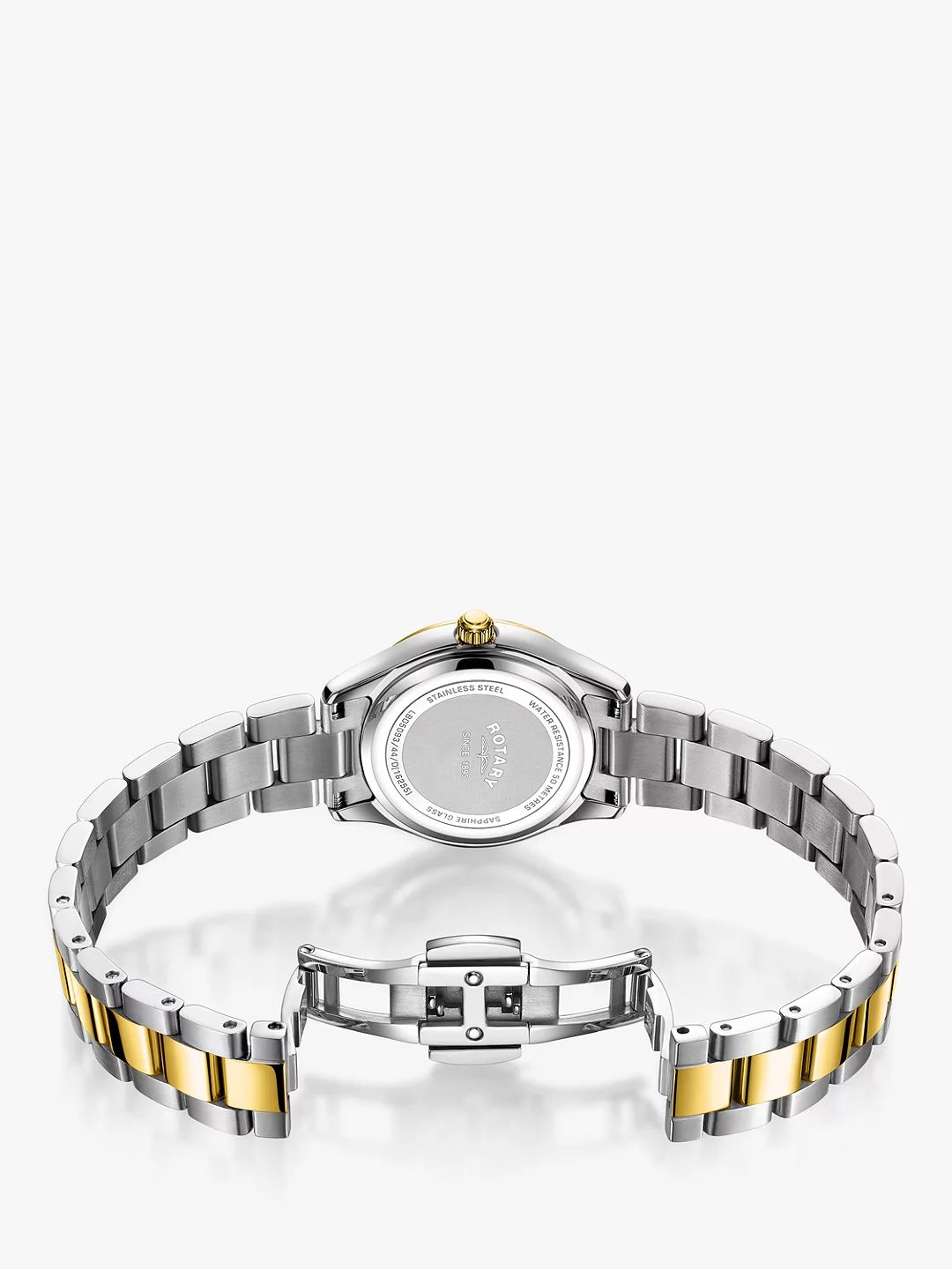 Rotary LB05093/44/D Women's Oxford Diamond Bracelet Strap Watch, Multi | John Lewis (UK)