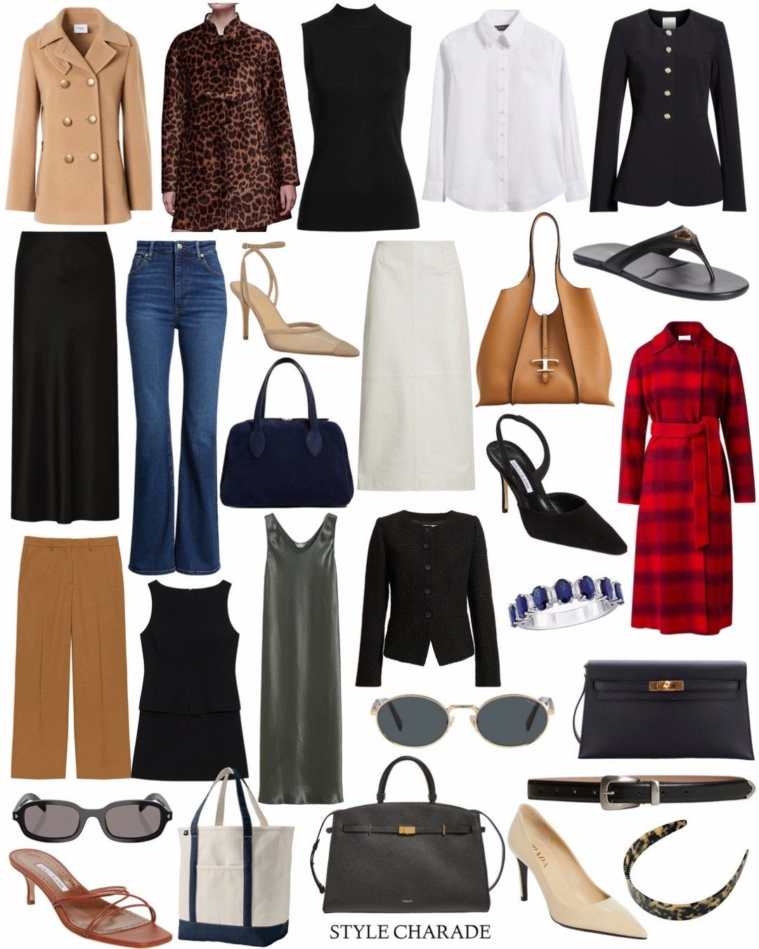 Forever inspired by Carolyn Bessette Kennedy style. Have you been watching the FX Love Story show? Love these 90’s inspired minimal quiet luxury pieces including camel pants, shift dress, classic pumps, plaid coat, and Hermes Kelly clutch

#LTKootd #LTKOver40 #LTKWorkwear