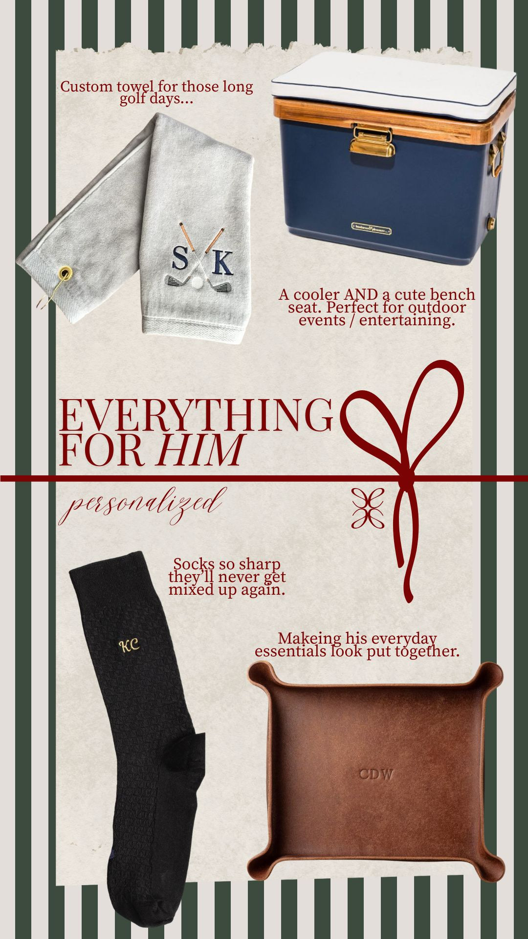 everything for him personalized - gift guide personalized gifts 

 #LTKGiftGuide #LTKHoliday