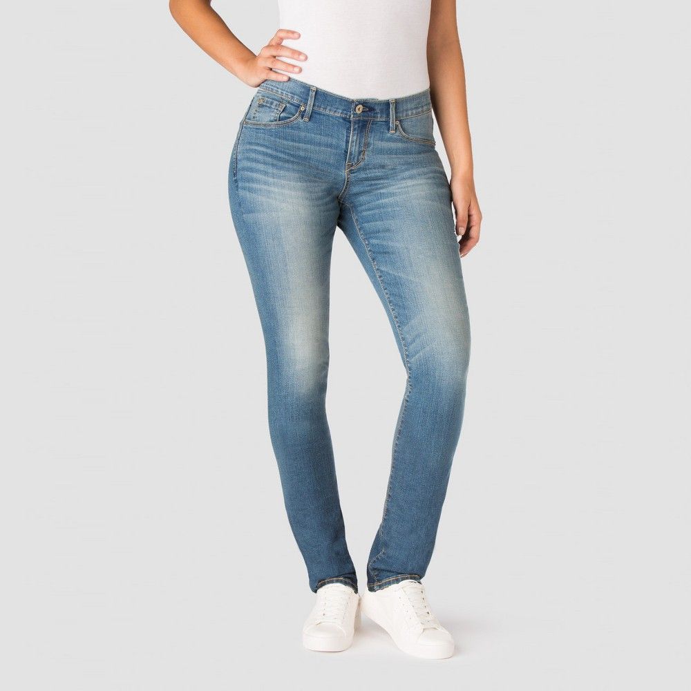 Denizen from Levi's Women's Curvy Slim Jeans - Blue Ice 18 Short | Target