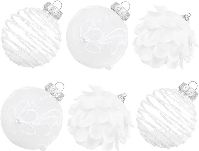 ISULIFE Christmas Ball Ornaments 80mm/3.15" Shatterproof Clear Large Plastic Christmas Tree Decor... | Amazon (US)