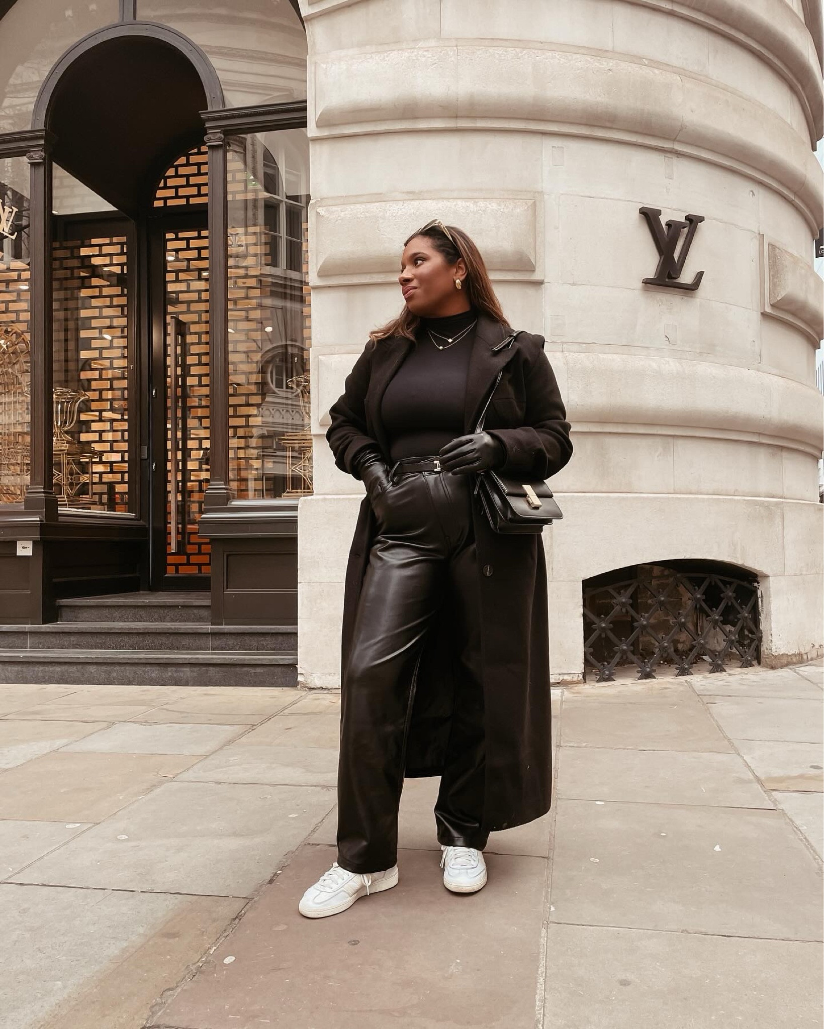 Bodysuit linked
Trousers linked
Belt linked
Trainers linked 
Earrings linked 
Bag linked
Gloves linked 

#LTKstyletip #LTKeurope #LTKmidsize