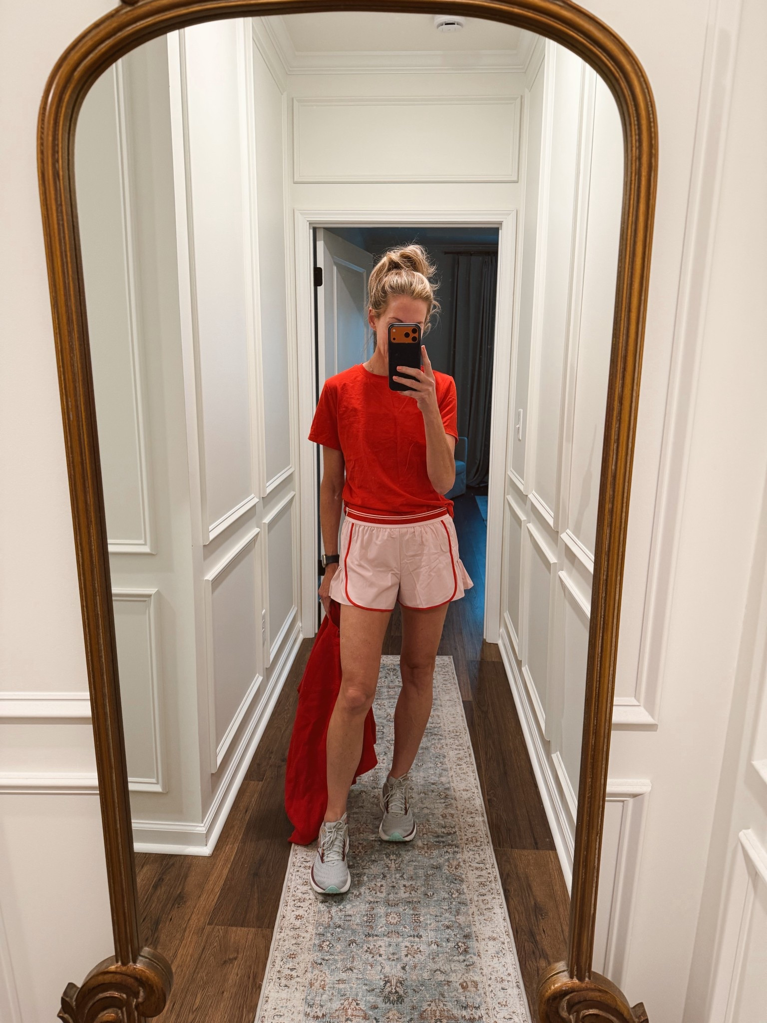 My new running shorts are on sale less than $20 wearing a size small I bought it in this color and also another color… all active where is 40% off  