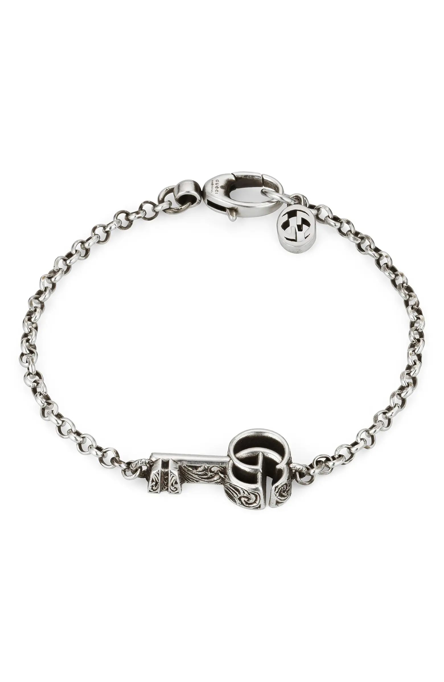 Gucci GG Silver Key Bracelet | Nordstrom | Nordstrom