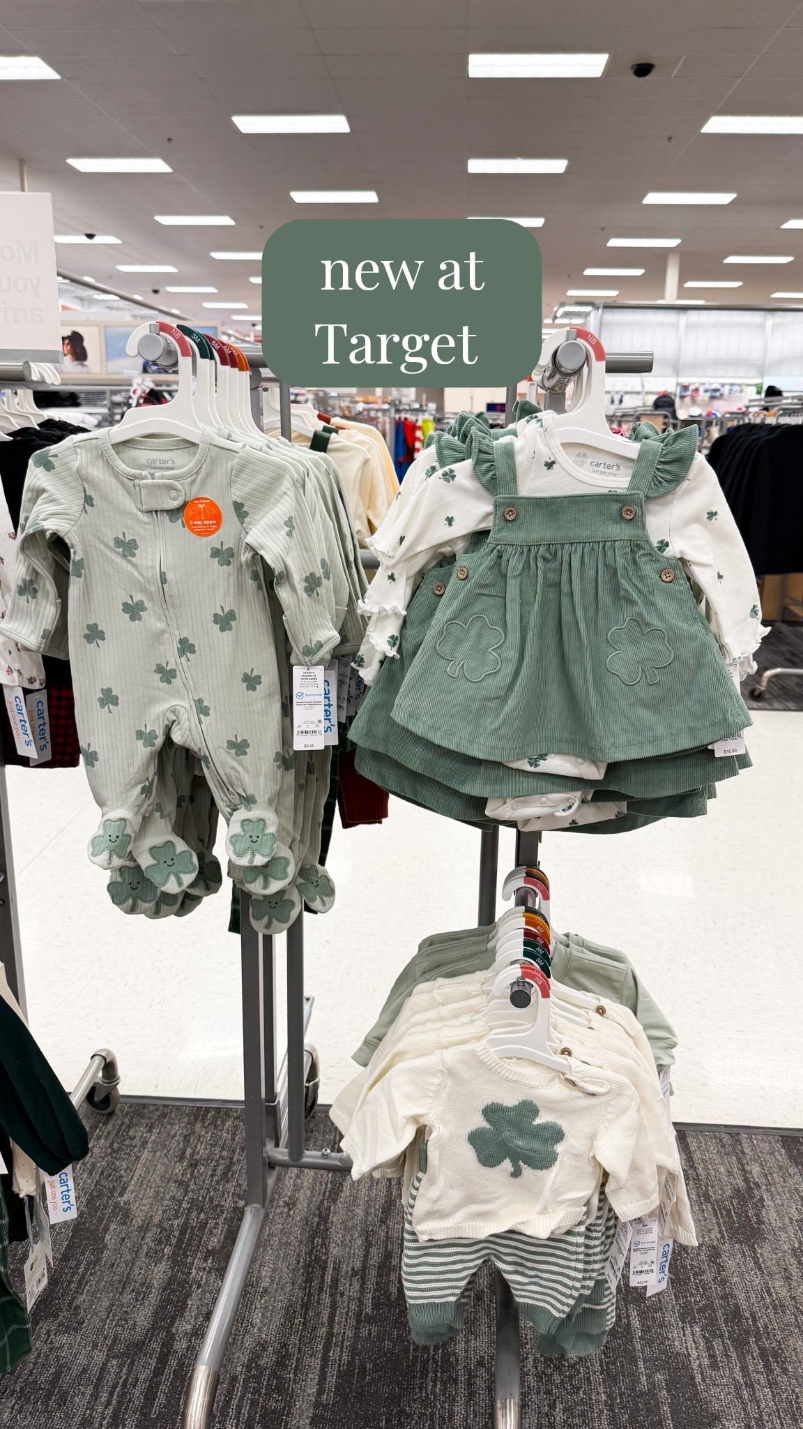 new St. Patrick’s Day baby finds at Target!! 🍀 #baby #target 

#LTKBaby #LTKmomlife #LTKFindsUnder50