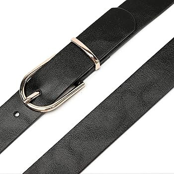Earnda Women's Faux Leather Chic Belt for Ladies Jeans | Amazon (US)