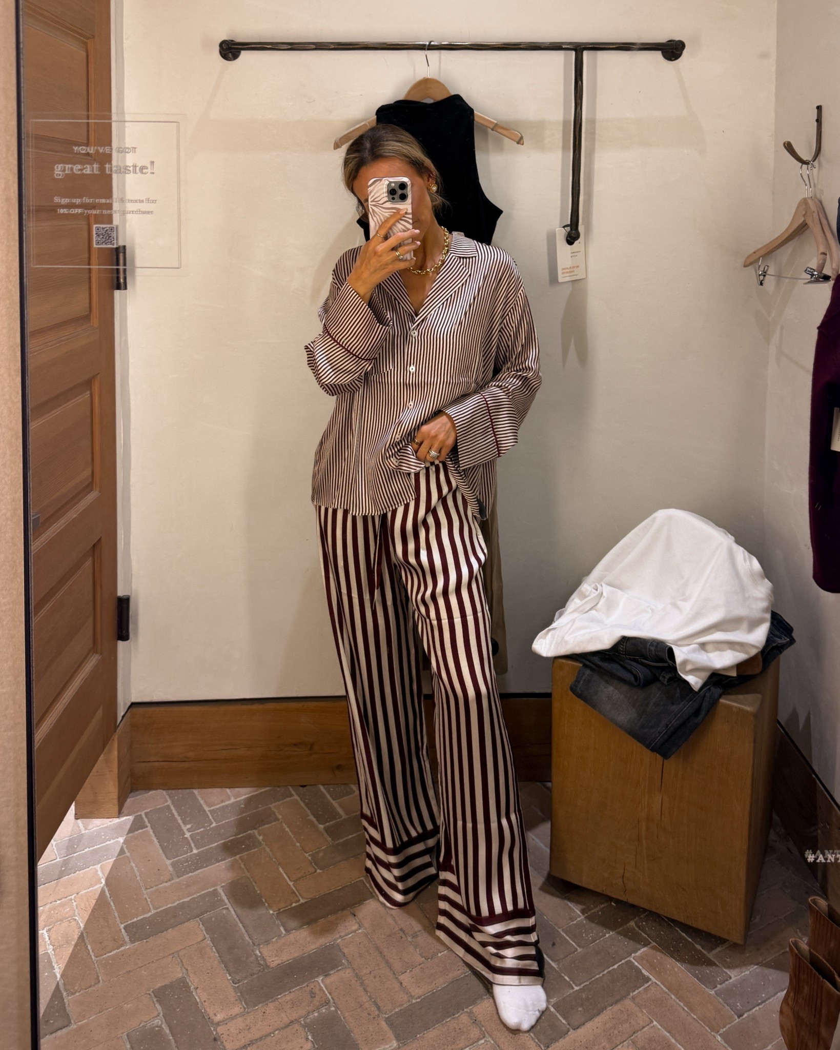 I couldn’t resist these silk pj’s and frankly would wear them out! They have a nice weight and look and feel amazing! Size small on both top and bottom! Both under $100

#LTKFindsUnder100 #LTKStyleTip #LTKSeasonal