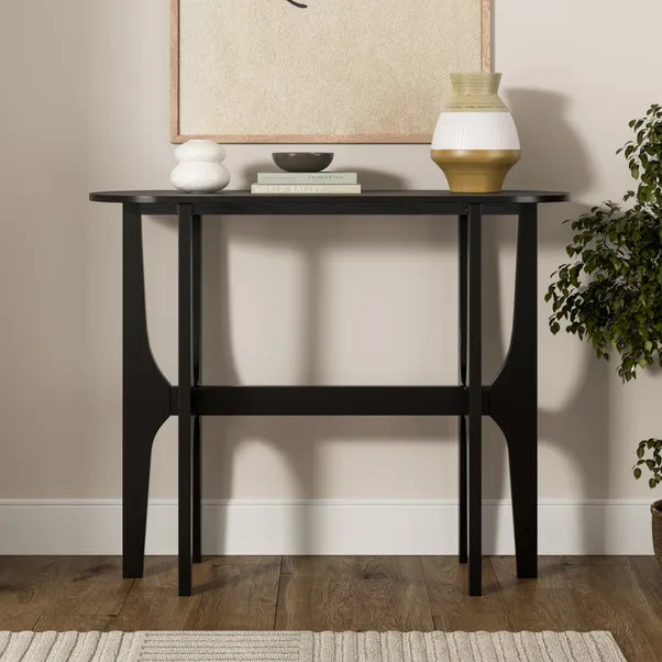 Carlo Console Table Black | Dunelm (migrated)