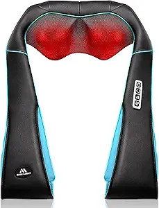 Massager with Heat - Deep Tissue Kneading Electric Back Massage for Neck, Back, Shoulder, Waist, ... | Amazon (US)
