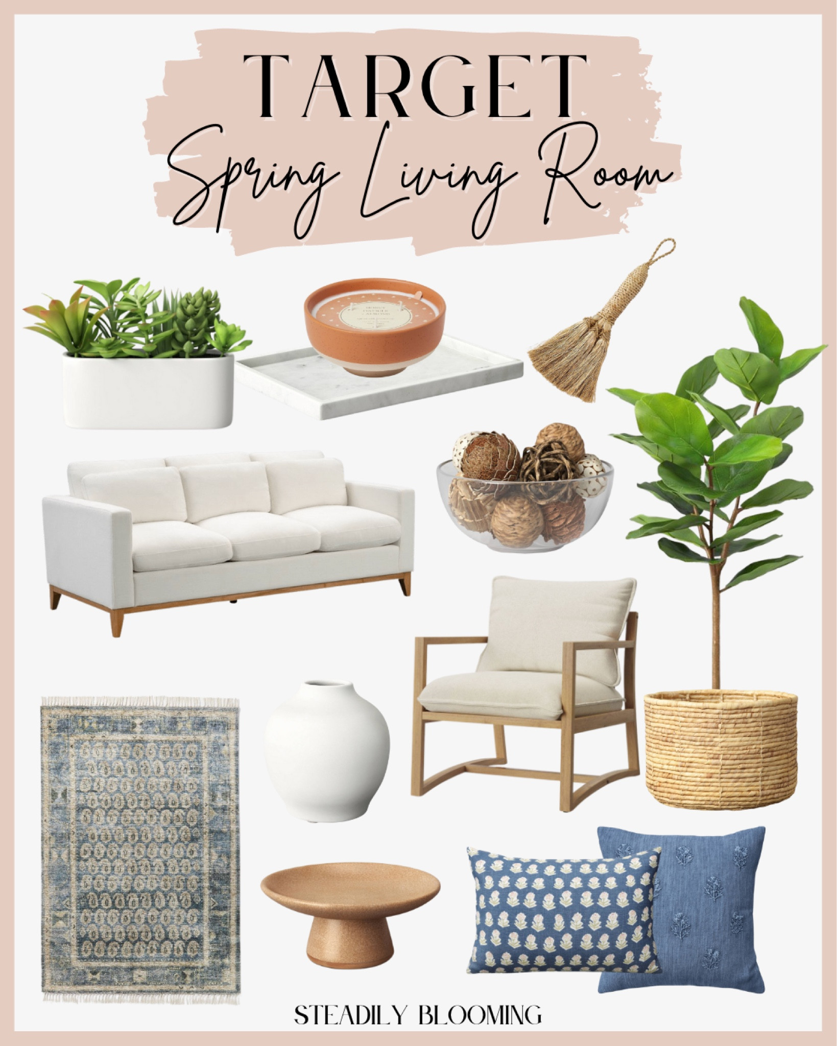Spring Living Room Decor

#LTKstyletip #LTKhome #LTKFind