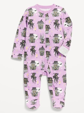 2-Way-Zip Sleep & Play Footed One-Piece for Baby | Old Navy (US)