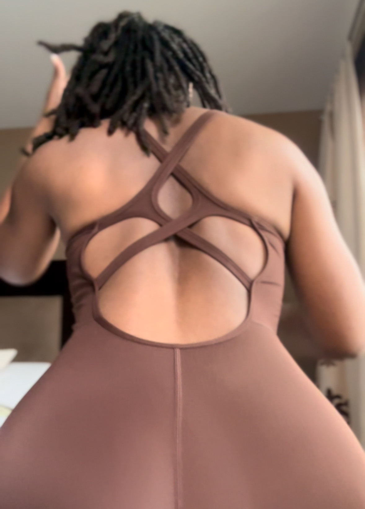 Workout or wear-out this piece is soft with great compression! 