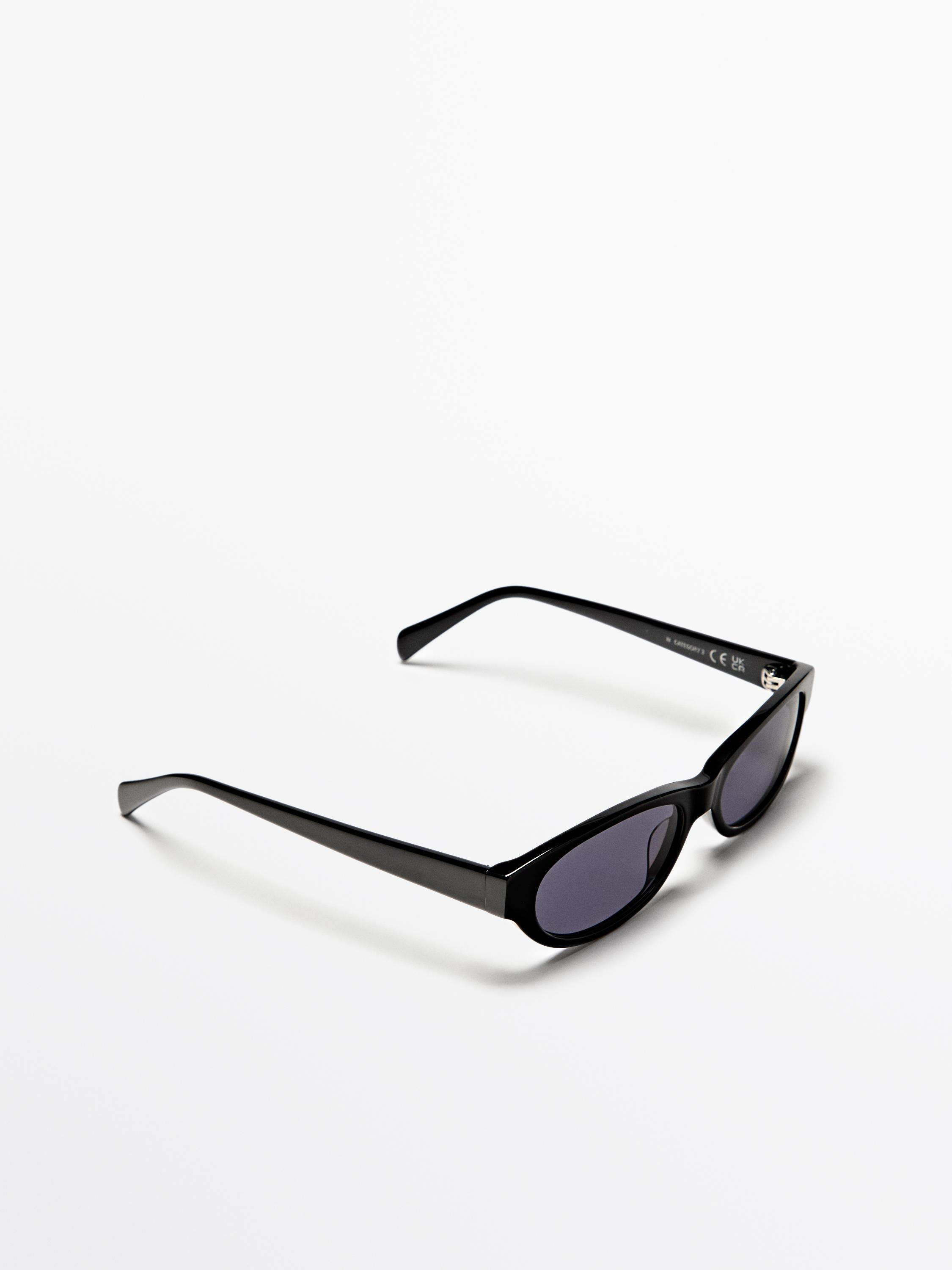 Narrow sunglasses | Massimo Dutti UK