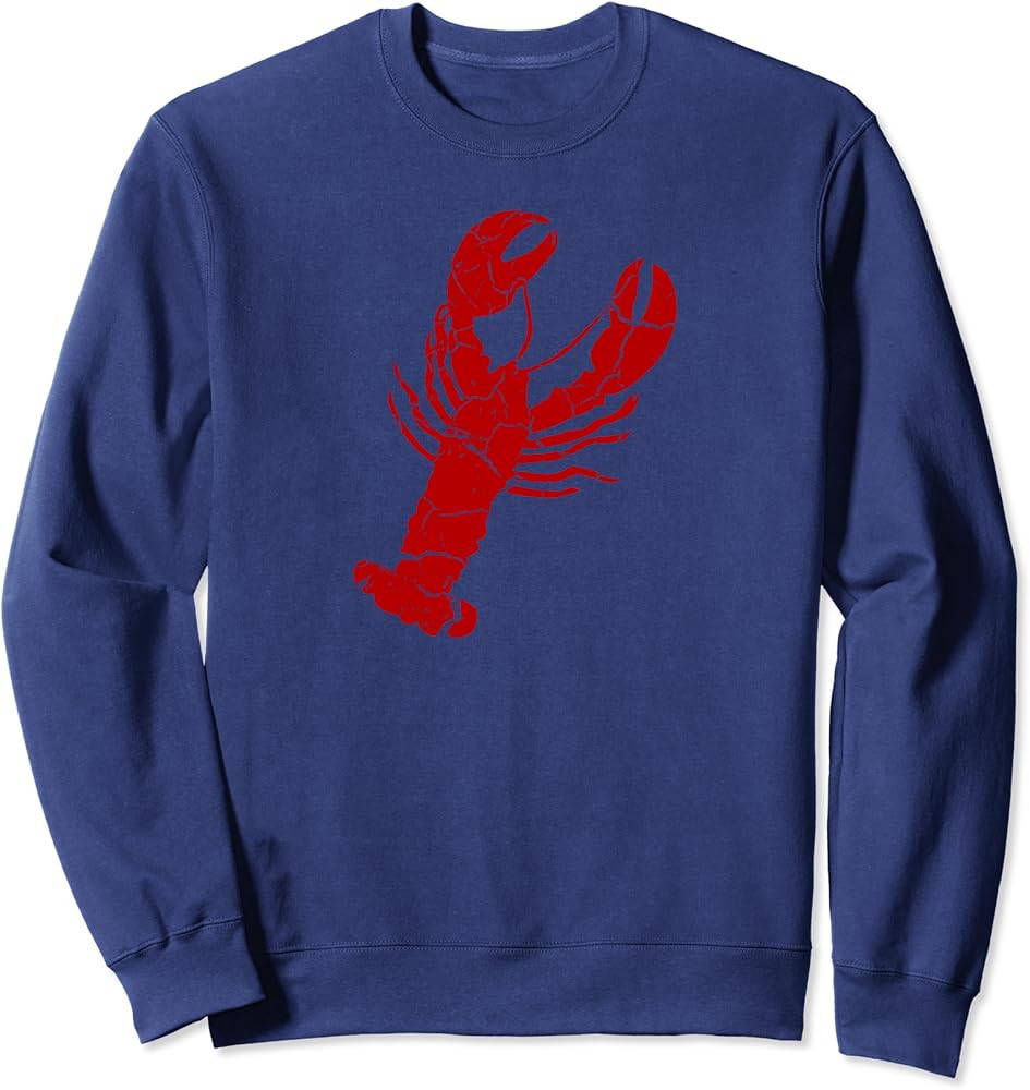 Vintage Lobster Print - Lobster Sweatshirt | Amazon (US)