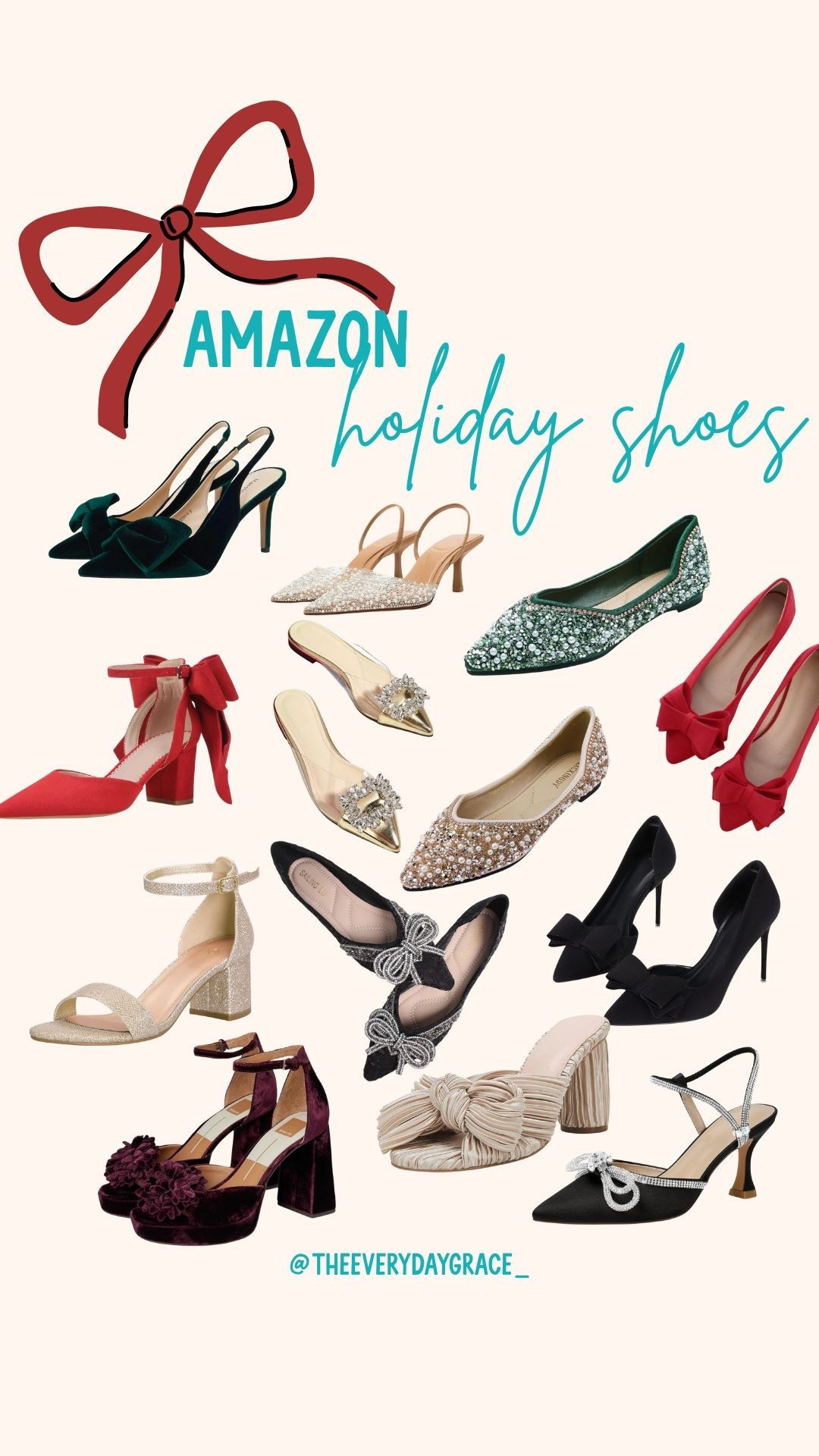 Holiday shoes, dressy shoes, festive shoes, Christmas party, holiday style 

#LTKHoliday #LTKFindsUnder50