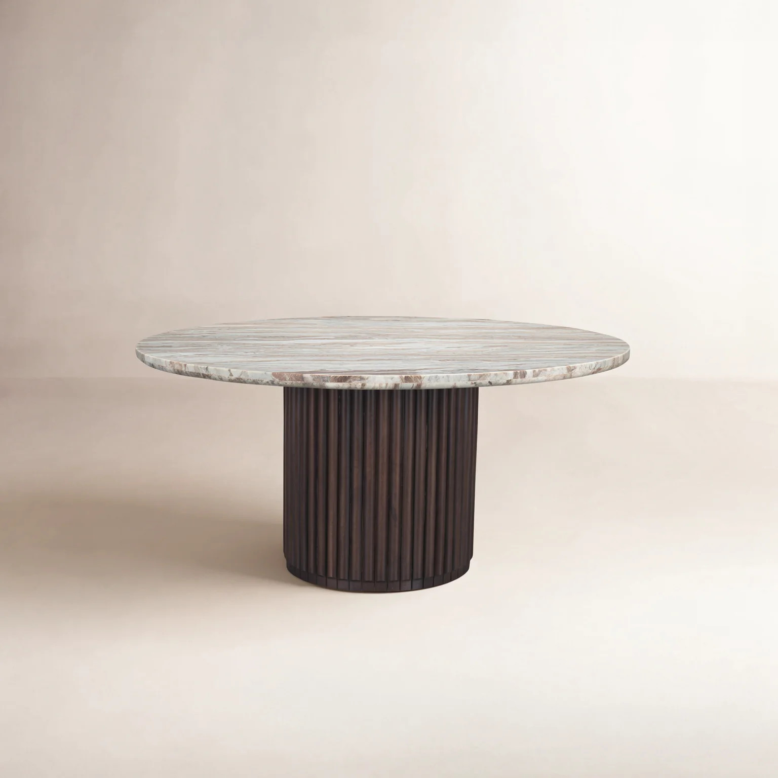 Joss & Main Marbrello 60" Round Marble Dining Table | Joss & Main | Joss & Main