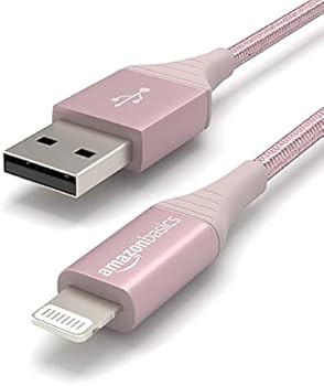 Amazon Basics iPhone Charger Cable, Nylon USB-A to Lightning, MFi Certified, for Apple iPhone, iP... | Amazon (US)
