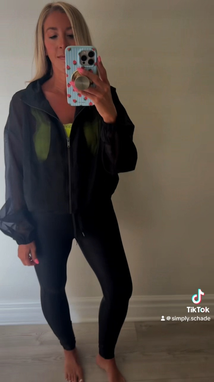 This outfit is SO good! 🤍✨

This sheer Spanx jacket is one of my favorite layering pieces! Throw it over a bright tank, a neutral cami, or even your favorite workout top for the cutest look. I love how versatile it is!

And let’s talk about these faux leather leggings… they’re an absolute MUST! They hug in all the right places, are super flattering, and instantly elevate any outfit.

Shop this entire look through my LTK! 🤍

#LTKStyle #SpanxStyle #FauxLeatherLeggings #ClosetStaples #EverydayStyle #FallFashion #OOTD #LTKFinds #SimplySchade

#LTKgrwm #LTKdayinmylife #LTKootd
