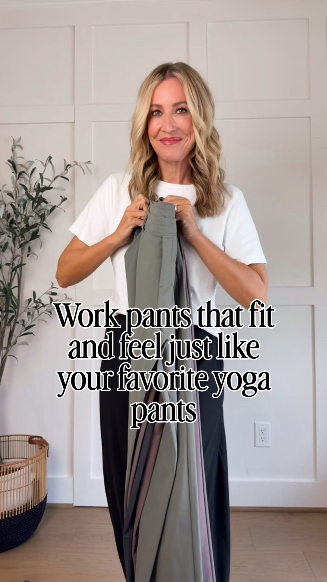 Work pants or travel pants that fit and feel just like yoga pants
They come in length options! I’m in a medium tall

#LTKOver40 #LTKTall #LTKTravel
