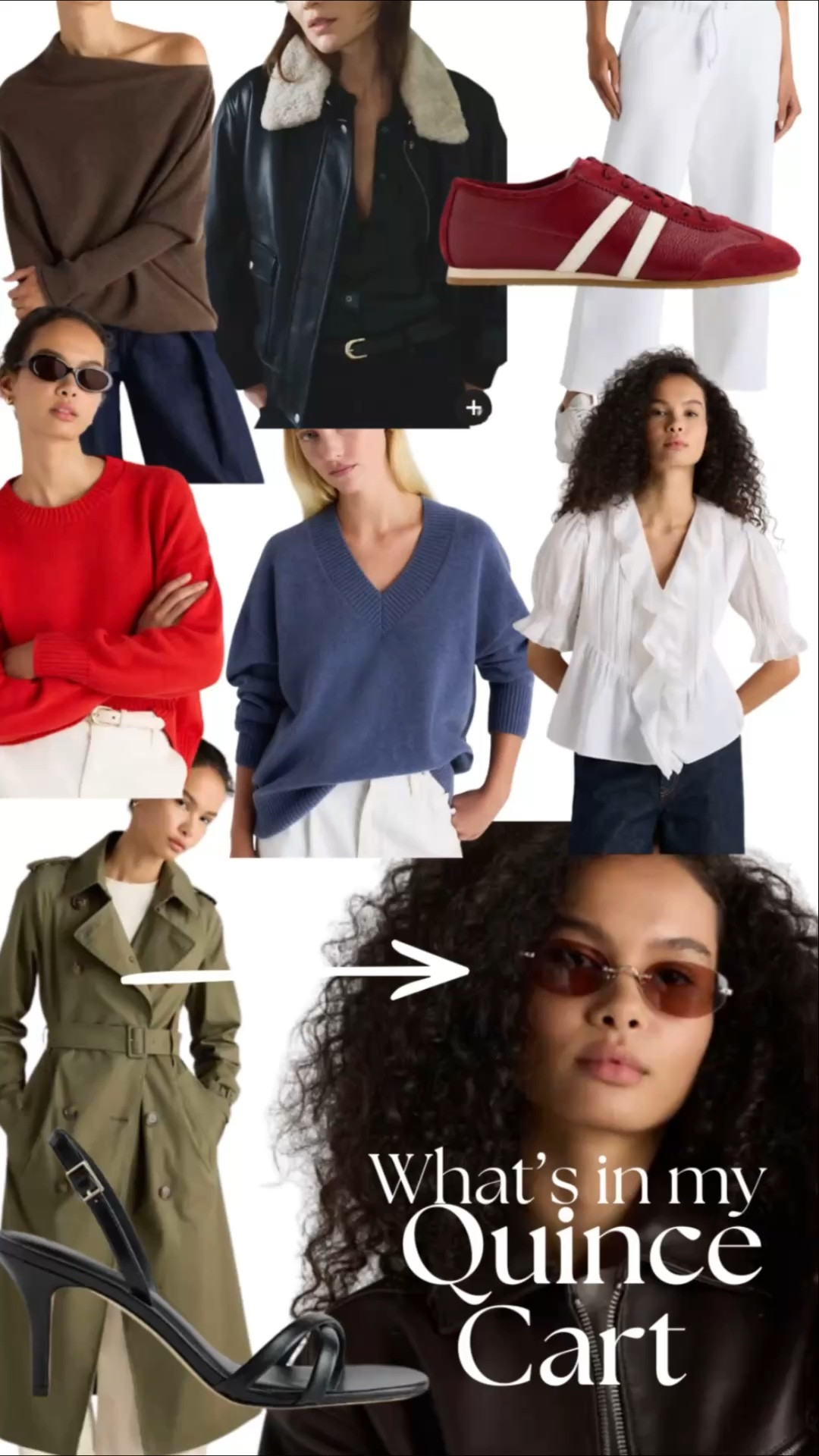 New drops @Quince are looking so good! A few of these just arrived and I’m ordering a few more like these sunnies, red low profile and that olive trench coat!!

#LTKOver40 #LTKSaleAlert #LTKTravel
