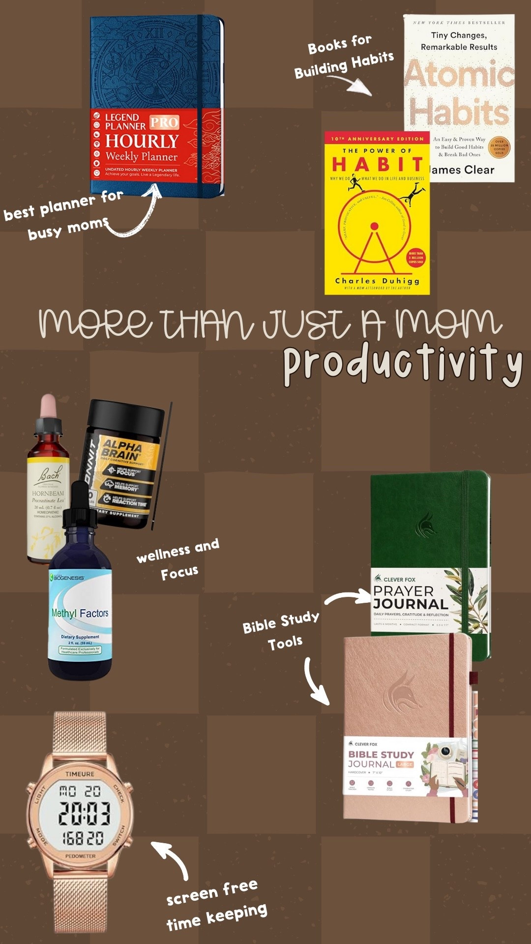 The ultimate guide to productive things for the stay at home mom 🥰 I love all of these productivity products and they’re are sure to help you reach your 2026 resolutions! Starting the new year with new habits! Cheering you on! 

#LTKmorningroutine #LTKfitnessgoals #LTKmomlife