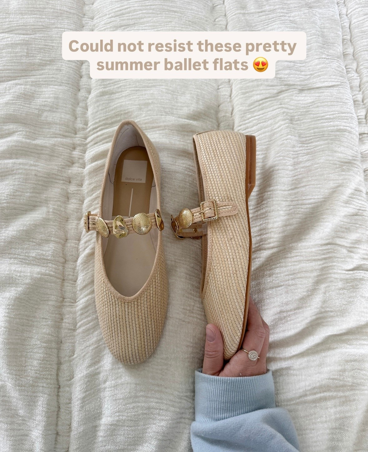 SALE SHOES! These woven Mary Jane flats are such a cute spring shoe and summer flat! They run small. Size up 1/2 for a more comfortable fit.

#LTKootd #LTKSeasonal #LTKSaleAlert