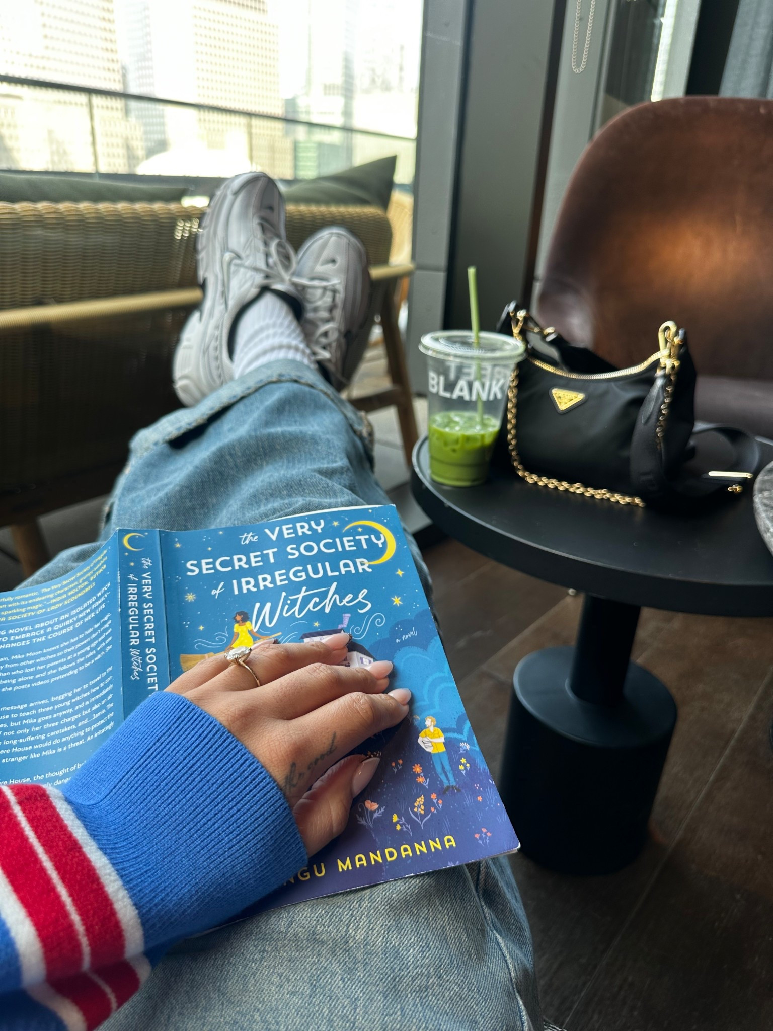 This book is soooo stinking cute and a great break from reality 🙌🏾 These Zara jeans are the comfiest I own along with the comfiest shoes ever! 

#LTKootd #LTKdayinmylife