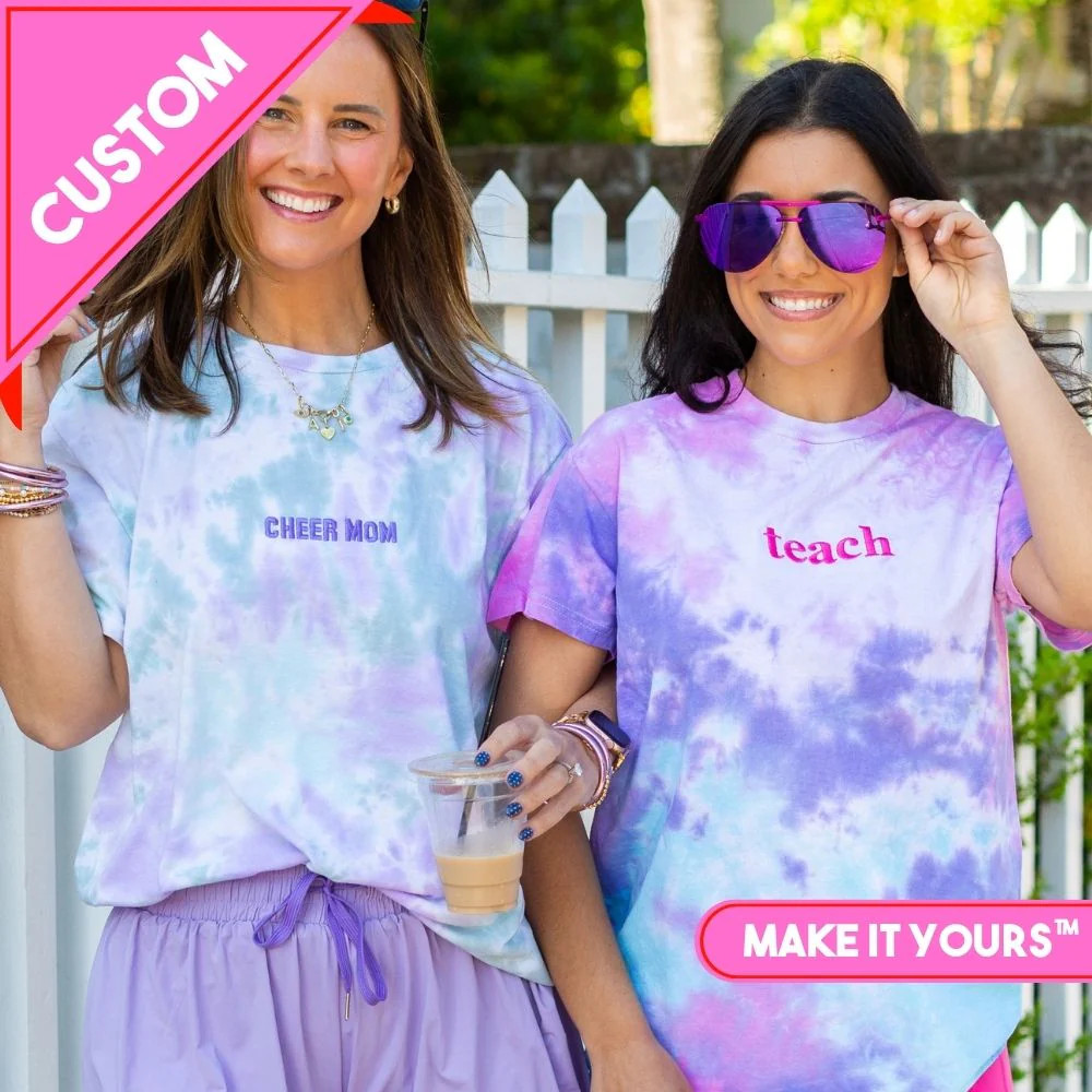 Make It Yours\u2122 Tie Dye T-Shirt | United Monograms