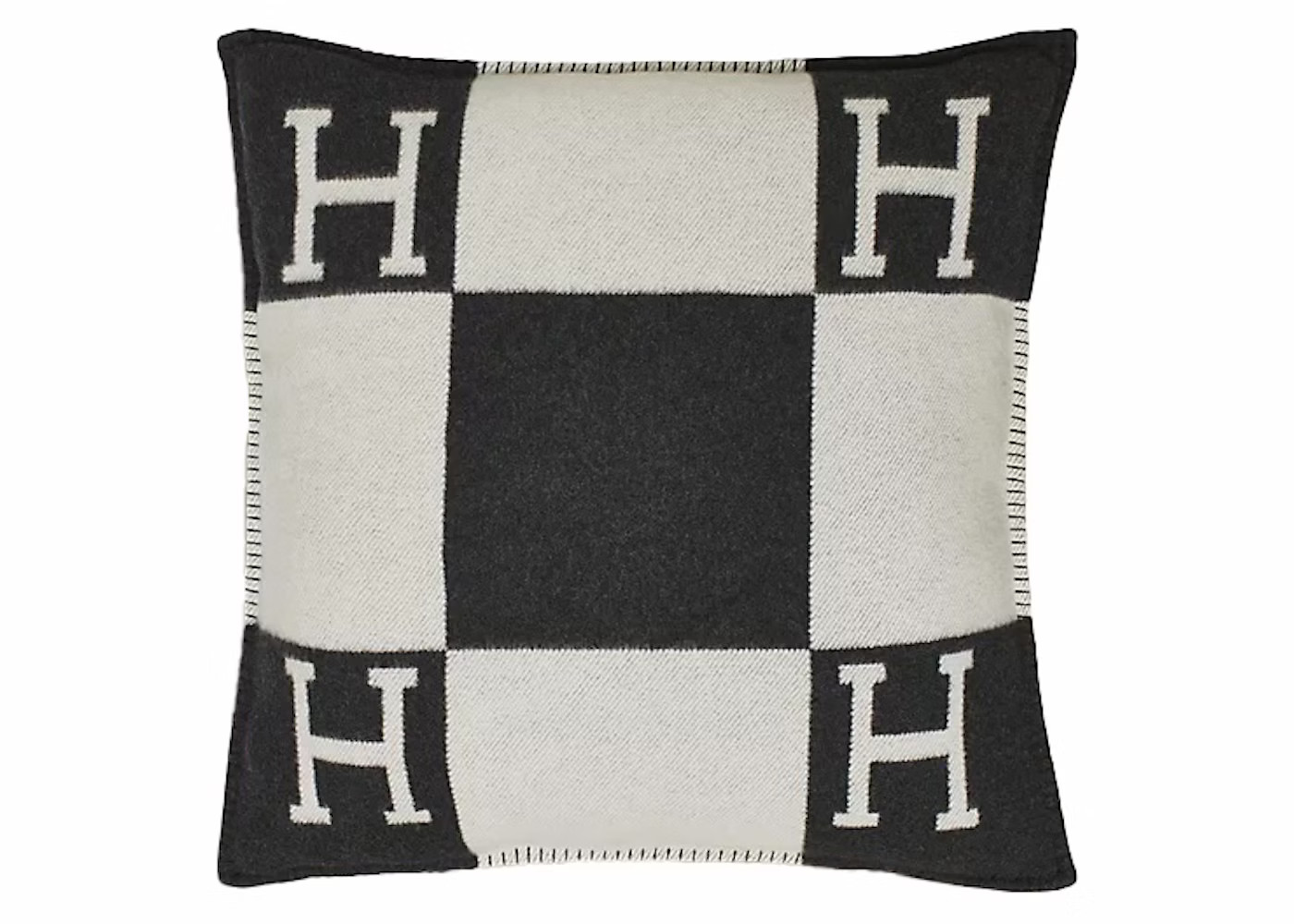 Hermes Avalon Pillow Large ModelEcru/Gris Fonce | StockX