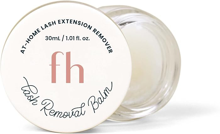 FlutterHabit Lash Removal Balm for Eyelash Adhesive and False Eyelashes, DIY Eyelash Extension Re... | Amazon (US)