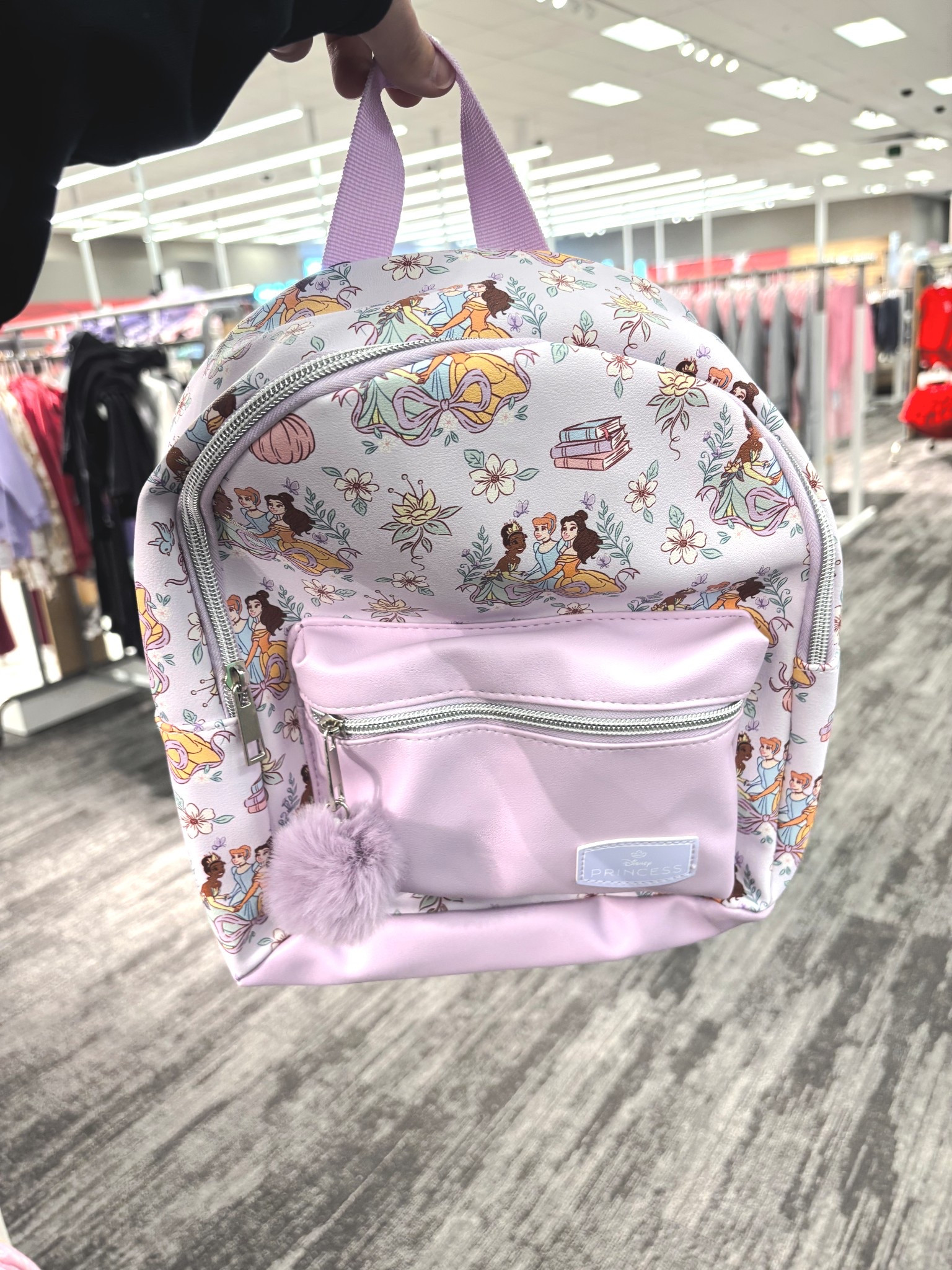 Girls' Disney Princesses Mini Backpack with Pom @ Target 🎯👑

#LTKKids