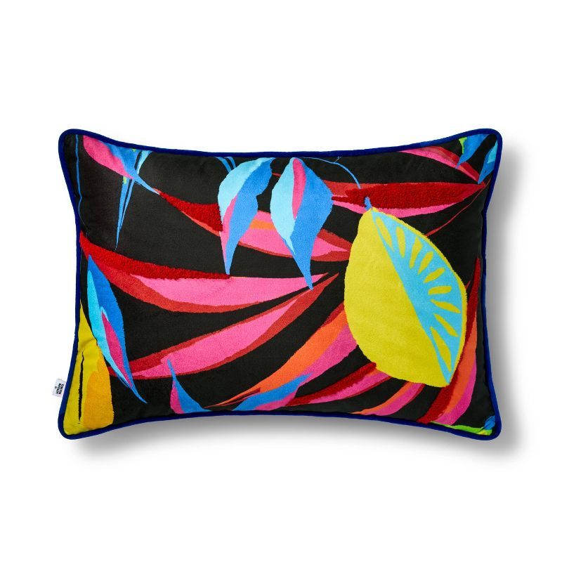14&#34;x20&#34; Lemon Decorative Lumbar Pillow - Tabitha Brown for Target | Target