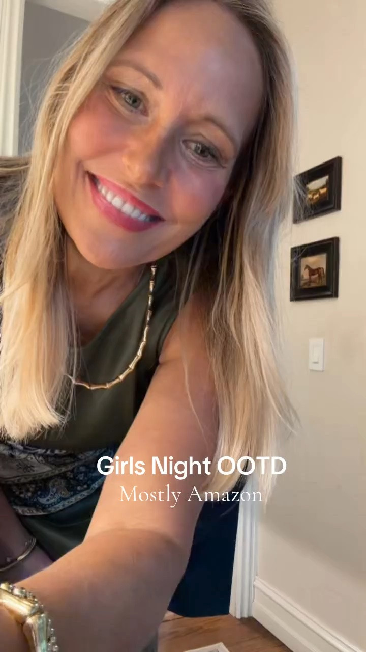 Girls’ night OOTD ✨🍸 Proof you don’t have to spend a ton to put together a cute night-out look! Everything is affordable, easy to style, and perfect for dinner, drinks, or your next girls’ night.

#LTKOOTD #LTKOver40 #LTKGRWM #GirlsNightOutfit #AffordableFashion #AffordableStyle #NightOutLook #Over40Style #OutfitInspo #FashionFinds