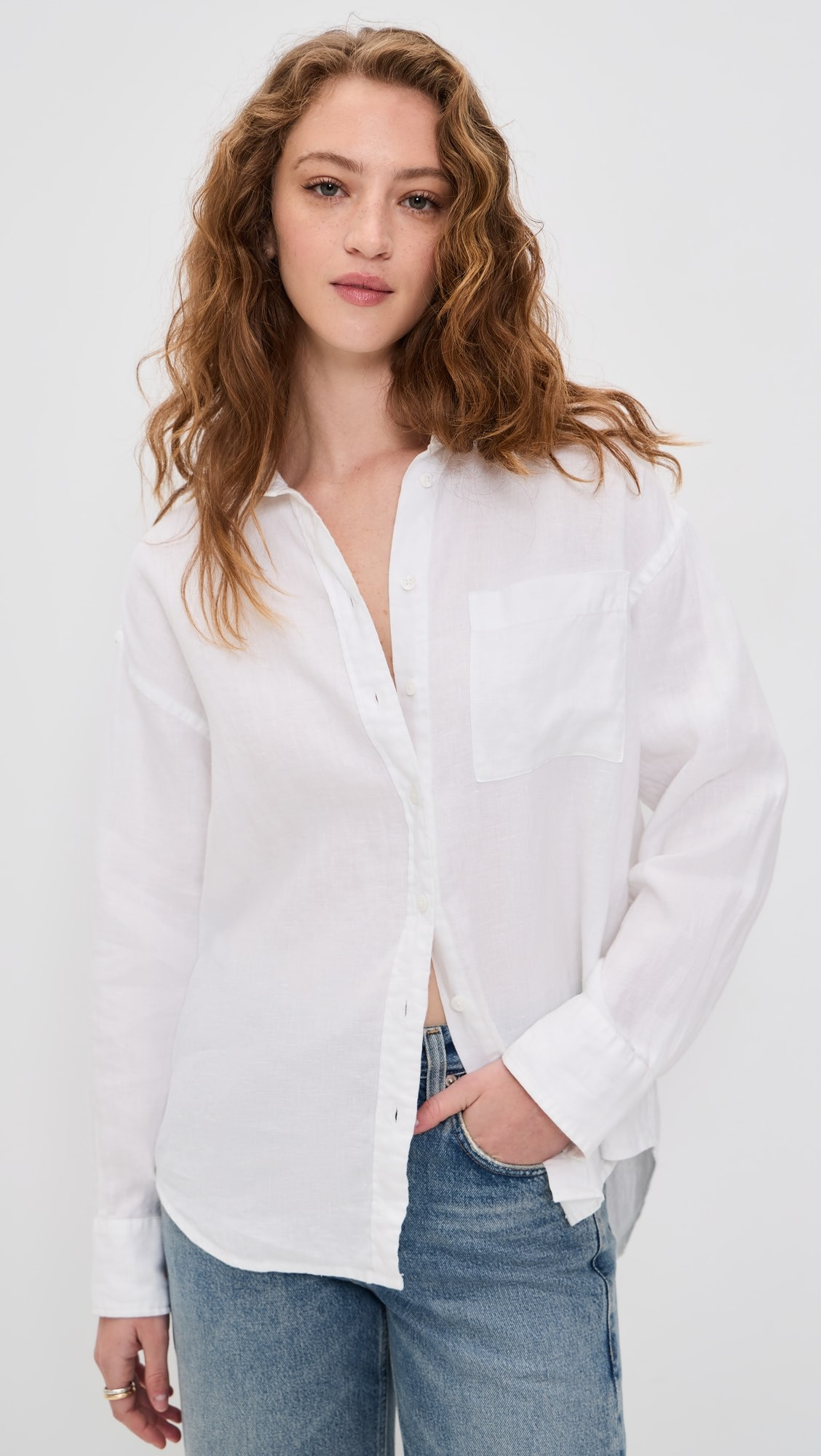 Faherty Laguna Linen Relaxed Shirt | Shopbop | Shopbop