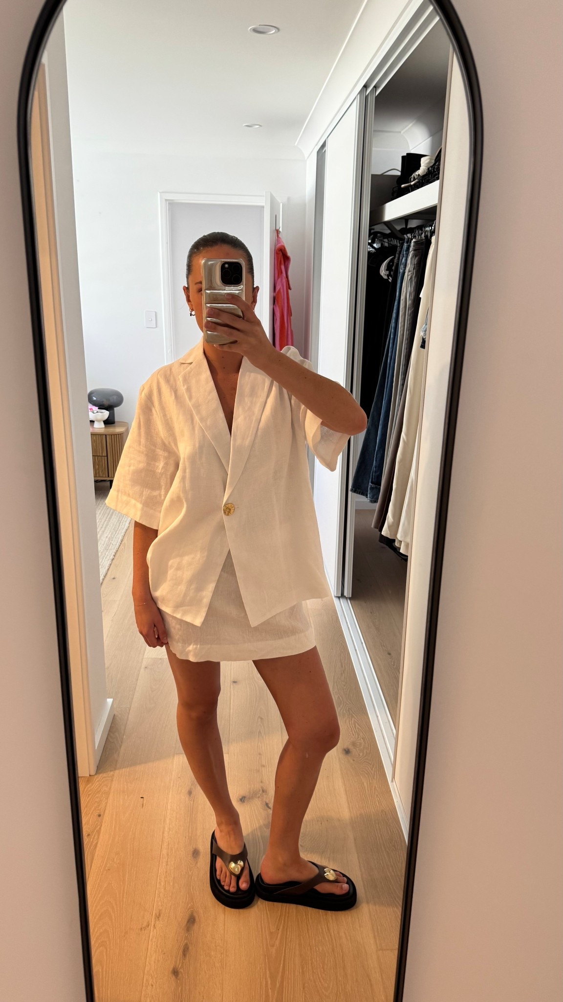 Top is a size 6 & skirt is a 8 💌
Super easy crisp linen look