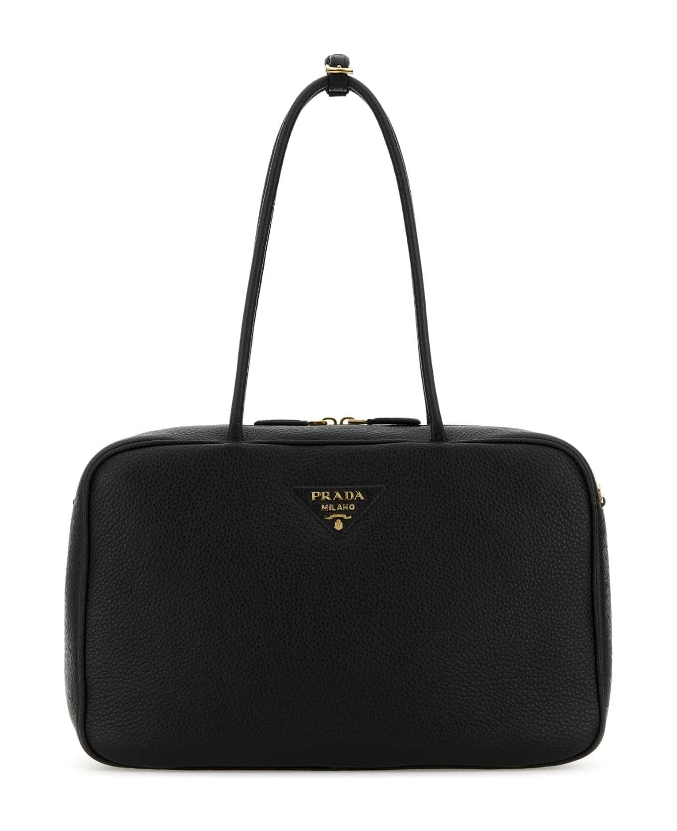 Black Leather Shoulder Bag | Italist.com US