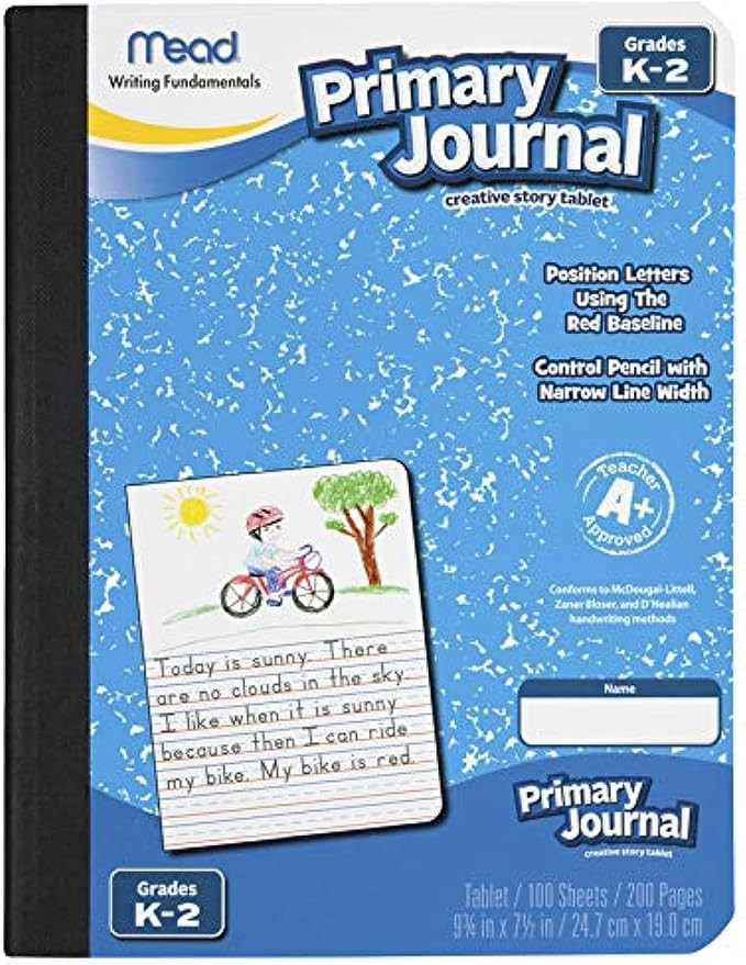 Mead MEA09956 Primary Journal K-2nd Grade | Amazon (US)