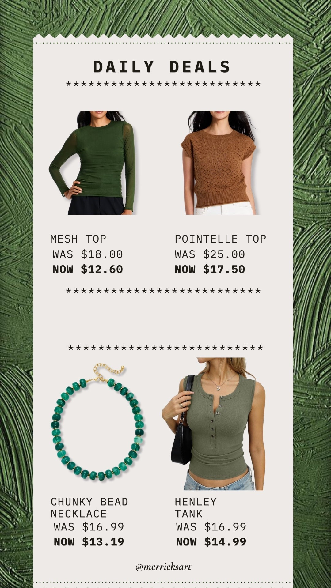 Daily deals!! These perfect fall target tops, one of my favorite affordable bead necklaces, and this perfect for hot weather but fall feel tank! 🍂

#LTKSeasonal #LTKSaleAlert