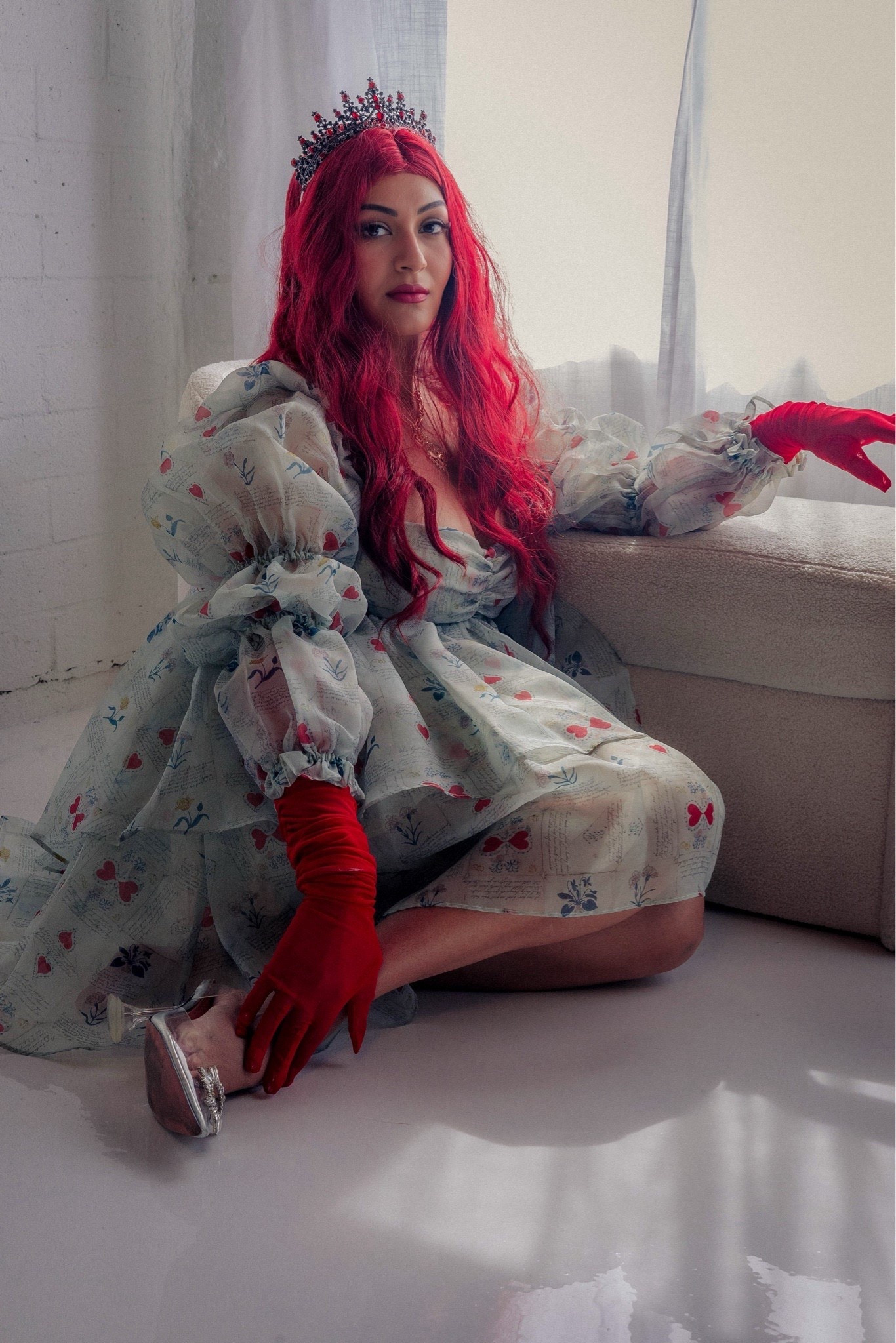 Queen of hearts Halloween costume idea 

#halloween

#LTKParties #LTKFamily #LTKSeasonal