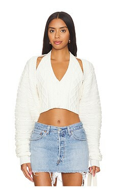MORE TO COME Darby Shrug in Ivory from Revolve.com | Revolve Clothing (Global)
